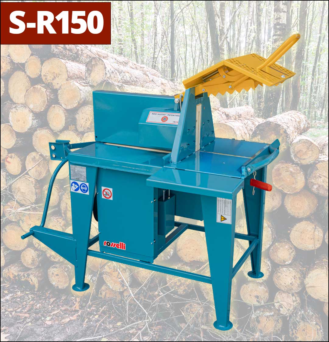 Sierra circular para cortar madera montada en tractor S-R150