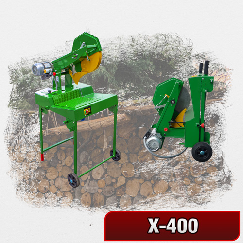 Brennholzsäge X-400 – Klappsäge zum Sägen von Brennholz