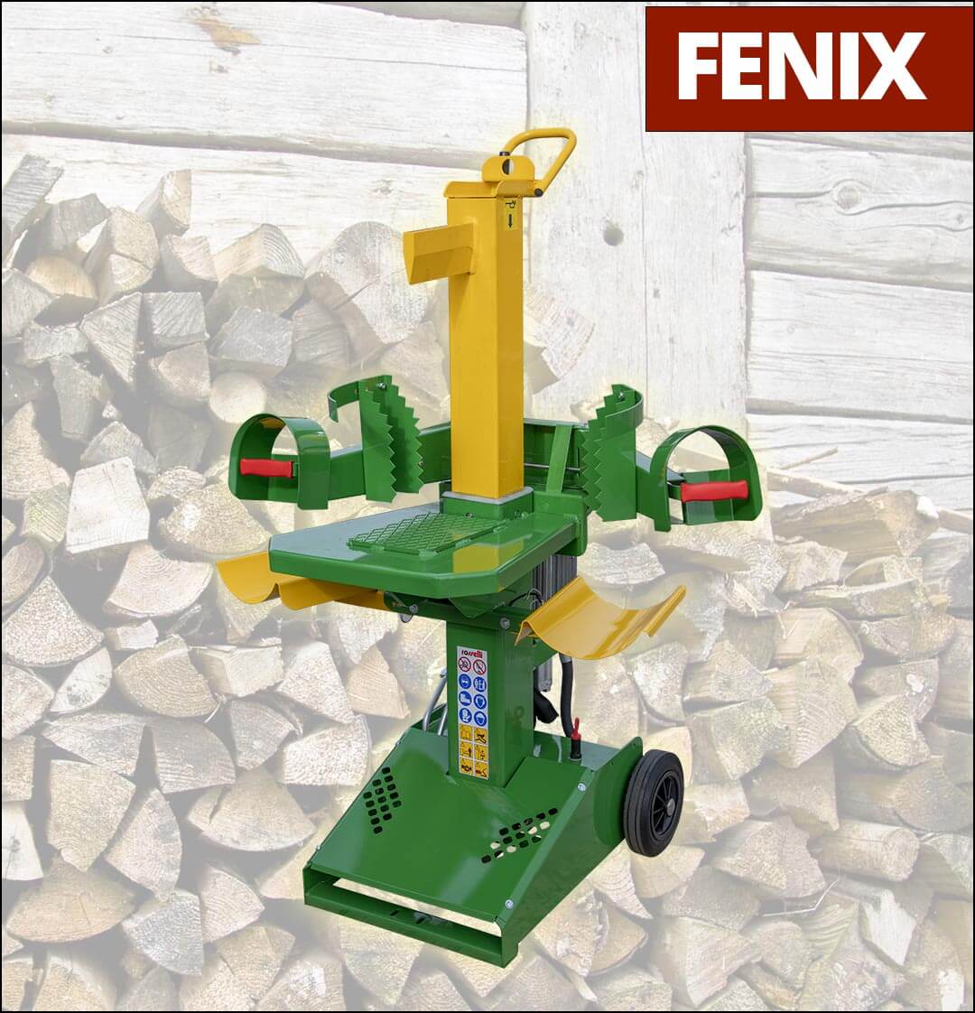 fenix Spaccalegna verticale 500 cm di corsa 10 e 12 TON