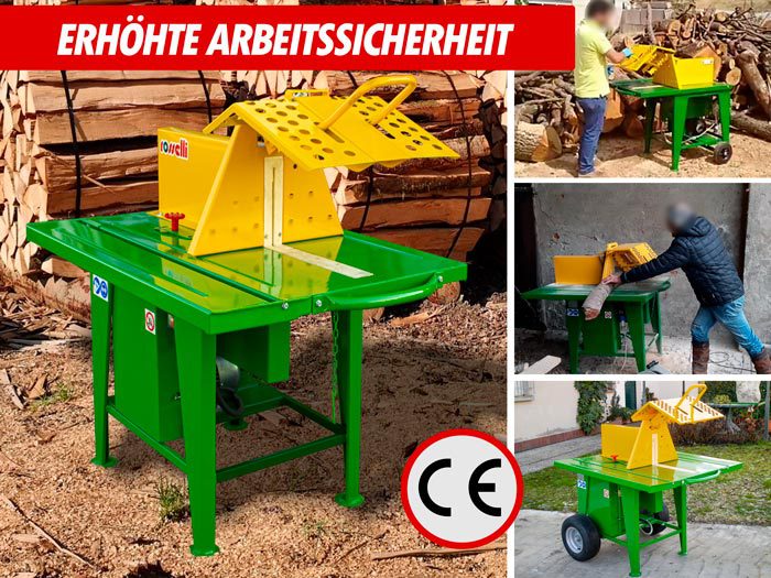 Sicherheit-m-350de Rolltischsäge für sicheres und professionelles Arbeiten