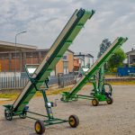 Bandes transporteuses pour bois et matériel agricole