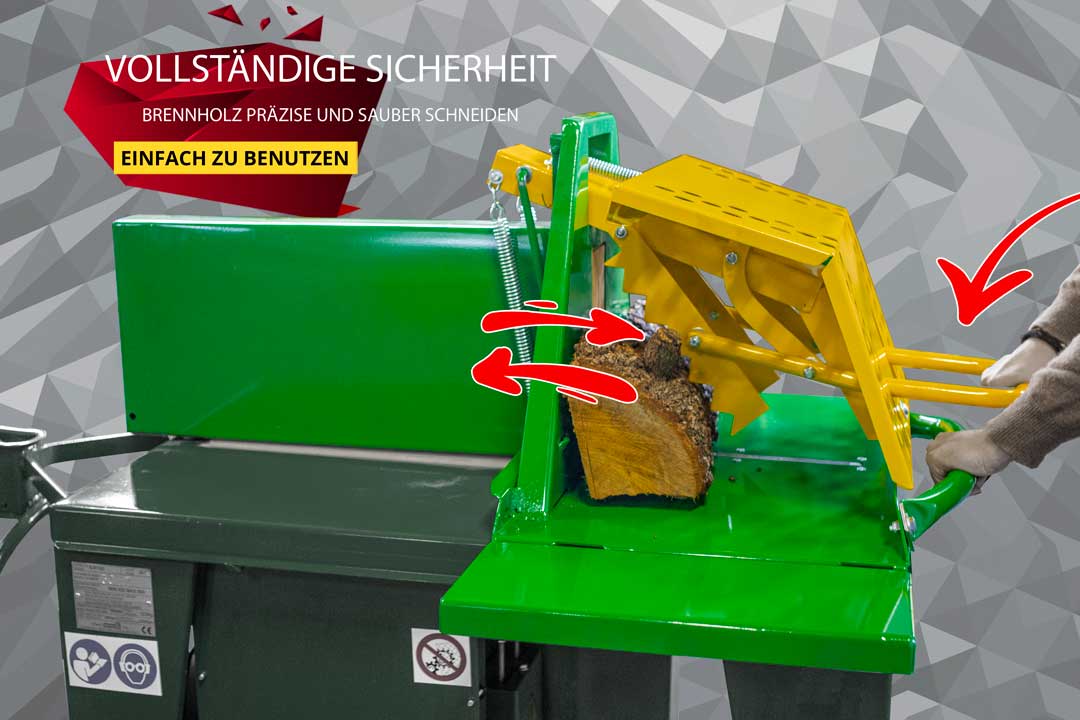 protezione-scorrevolede Schutz für Kreissäge in absoluter Sicherheit