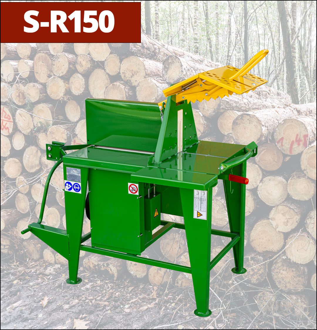 Sabre vio para cortar rama de madera verde