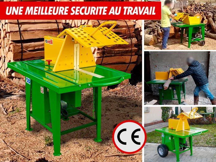 Banc de scie circulaire pour un travail sûr et professionnel