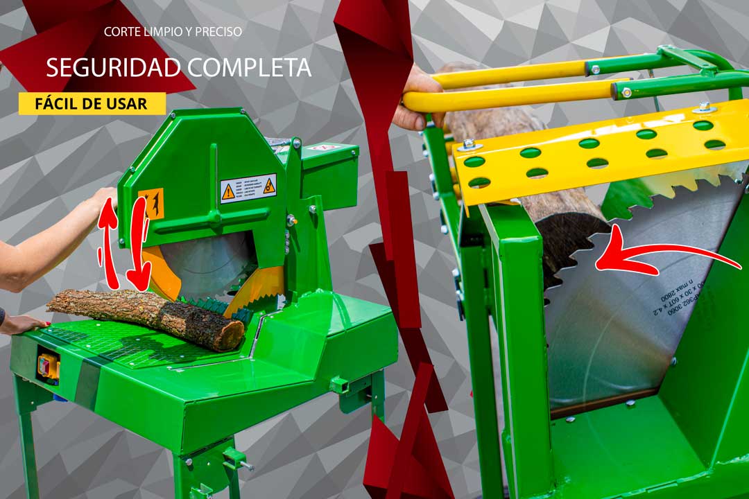 TroncatriceSP Sierra ingletadora con hoja circular profesional