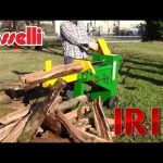 Video spaccalegna Iris 8 ton al lavoro